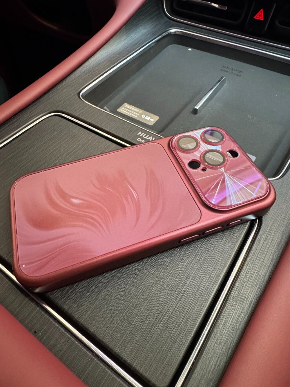 Gorgeous Burgundy Glow Phone Case